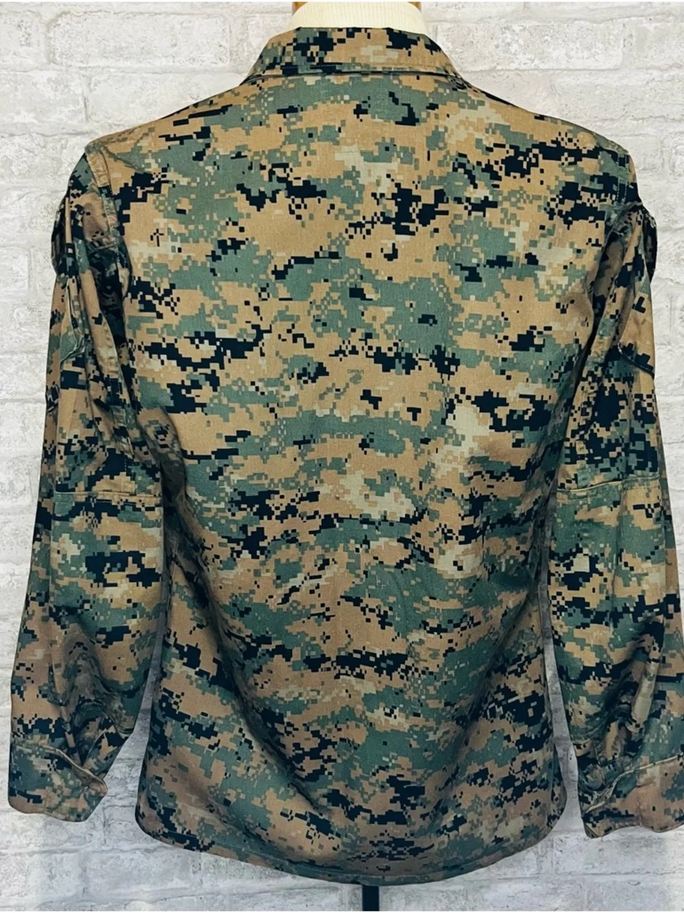 U.S. Marines Combat Utility Uniform(MCCUU) Blouse Jacket Woodland MARPAT Sm-Reg - Picture 2 of 7